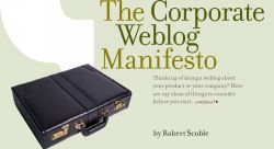 Corporate Weblog Manifestoa