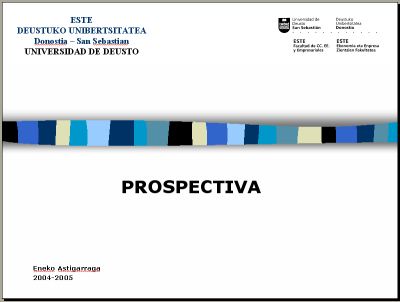 Presentacion curso de Prospectiva