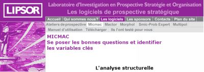 Mic-Mac : analisis estructural en prospectiva